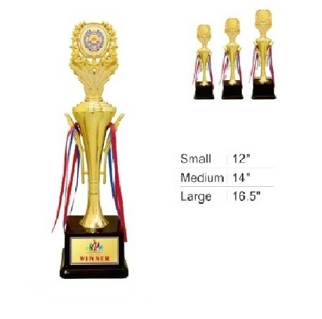Plastic Gold Cup Award Trophy for Winners, Award Ceremony and Appreciation Gift